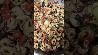 Tortellini Pasta Salad 🥗 [upl. by Sivrahc]