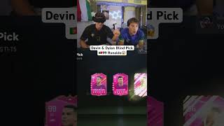 Devin amp Dylan Blind pick 🇵🇹99 Ronaldo😱 [upl. by Carmela]