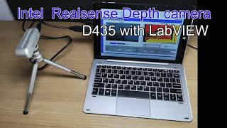 EP3 Intel RealSense D435 with LabVIEW Get started [upl. by Nibbs]