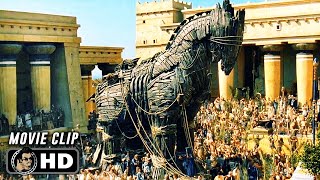 Trojan Horse Scene  TROY 2004 Brad Pitt Movie CLIP HD [upl. by Eyak302]