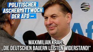 Politischer Aschermittwoch der AfD — Maximilian Krah „Die deutschen Bauern leisten Widerstand“ [upl. by Yttisahc]