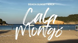 2 mins Cala Montgó Sunset Beach Walk Unwind [upl. by Haze]