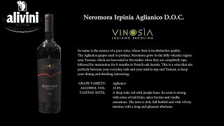 Ep11  Neromora Irpinia Aglianico DOC Vinosia Luciano Ercolino [upl. by Ihsoyim]