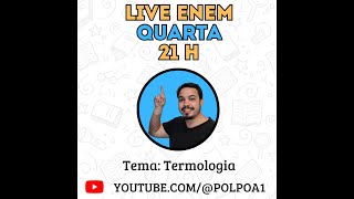 LIVE  Revisão ENEM  Termologia [upl. by Stutzman]