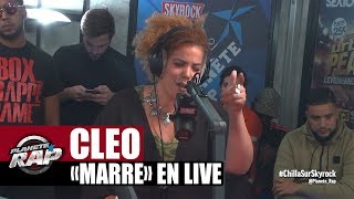 Cléo quotMarrequot en live PlanèteRap [upl. by Auburta28]