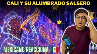 CALI Y SU ALUMBRADO SALSERO 🇨🇴 MEXICANO REACCIONA 🇲🇽 Me encanta la salsa ❤️ [upl. by Arnoldo]