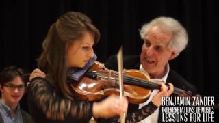 Brahms Viola Sonata in f minor  Movements 1 amp 2 Benjamin Zander  Interpretation Class [upl. by Fredi464]