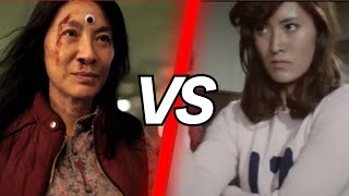 Michelle Yeoh vs Etsuko Shihomi  Who Wins [upl. by Atinor893]