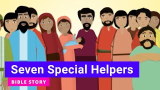 Bible story quotSeven Special Helpersquot  Kindergarten Year B Quarter 4 Episode 2  Gracelink [upl. by Amimej]