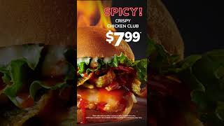 MG Spicy Bacon CheeseburgerCrispy Chicken Club V 15 [upl. by Haggi]