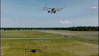 VoloRegion Prototype in First Flight  Volocopter [upl. by Krishnah]