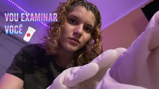 ASMR  MÉDICA TE EXAMINANDO 🧑🏼‍⚕️ [upl. by Noslrac806]