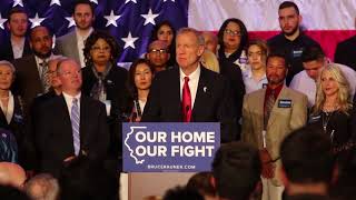 Bruce Rauner declares victory [upl. by Adnwahs]