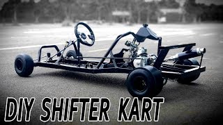 Build a Shifter Kart at Home  DIY F1 Gokart v3  Tutorial [upl. by Rhody]