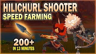 Hilichurl Shooter Farming Route  Best Locations to Farm Hilichurl Arrowhead Drops  Genshin Impact [upl. by Lonna]