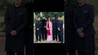 Noman ijaz With Family Same Dressing shortvideo fashion [upl. by Noislla]