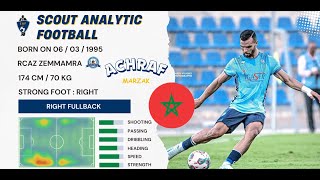 ACHRAF MARZAK  PART 1  2024  2025   RIGHT FULLBACK  RCAZ MOROCCO [upl. by Solrac]