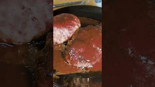 easy hamburg steak 手軽なデミグラスハンバーグ asmr cooking asmr [upl. by Rhines33]