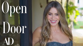 Inside Sofía Vergara’s Stunning Los Angeles Home  Open Door  Architectural Digest [upl. by Aleafar]