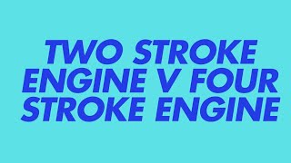 Two stroke Engine v Four stroke Engine 🛵🚙shortsengineDDSravi [upl. by Akemrej]