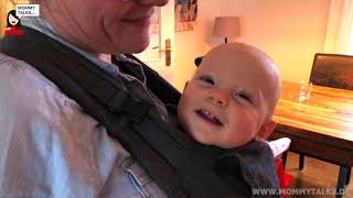 Bewertung Video über den BabyCarrier von Storchenwiege® mit Mama Yvonne [upl. by Berlin]