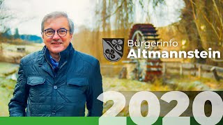 Bürgerinfo 2020  Markt Altmannstein mit Bürgermeister Norbert Hummel [upl. by Iemaj425]