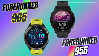 Garmin Forerunner 965 vs Forerunner 955 Solar [upl. by Ybur473]