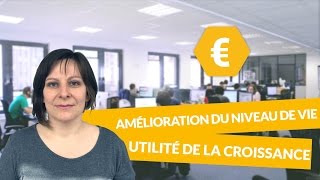 Lamélioration du niveau de vie  Lutilité de la croissance  Économie  digiSchool [upl. by Nodnas]