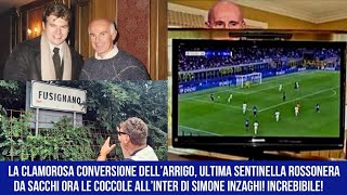 CLAMOROSO ARRIGO SACCHI CHE COCCOLA LINTER E UN PO PURE INZAGHI A VOLTE SUCCEDE LINCREDIBILE [upl. by Annua418]