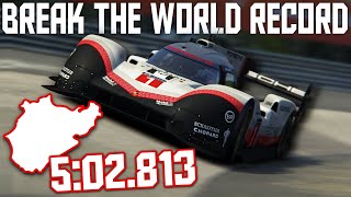 Assetto Corsa Porsche 919 Hybrid EVO Onboard around Nurburgring Nordschleife [upl. by Irving]