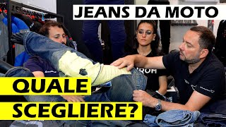 JEANS DA MOTO  QUALE SCEGLIERE [upl. by Sontag]