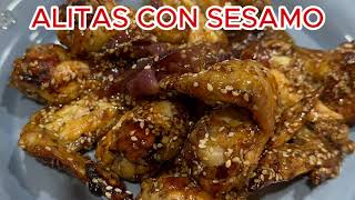 ALITAS CON SESAMO [upl. by Ymmat]