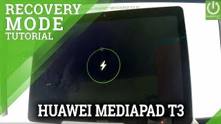 HUAWEI eRECOVERY  Enter eRecovery in HUAWEI MEDIAPAD T3 [upl. by Hepzi]