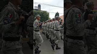 Guardia nacional desfile Acámbaro 2024 [upl. by Kresic]