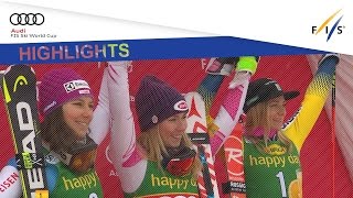 Highlights  Mikaela Shiffrin back to victory in Maribor Slalom  FIS Alpine [upl. by Ilohcin27]