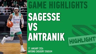 Highlights Sagesse vs Antranik  Game 17 January 2024 [upl. by Htiderem301]