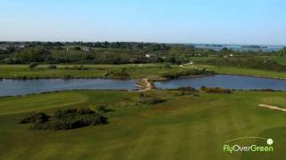 Golf De Rhuys  drone aerial video  Overview long [upl. by Klos]