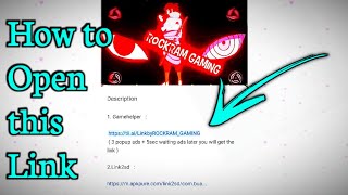 How to Open Our channel Download Links by RockRam ❤️ [upl. by Erek]