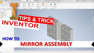 Inventor How To Mirror Assembly [upl. by Rachael433]