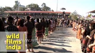 Sarlamkai  Folk dance of Mizoram [upl. by Acimahs]