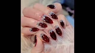 Beautiful acrylic nails nailart fashionbeauty [upl. by Willtrude]