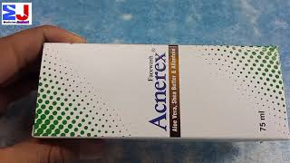 Acnerex Face Wash  Acnerex Face wash uses Aloe vera shea butter Acne scars pimple review Hindi [upl. by Forras543]