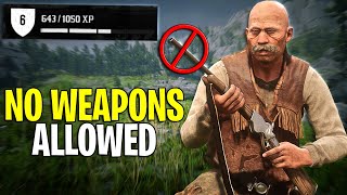 Playing Red Dead Online As A Low Level With No Weapons [upl. by Grimona]