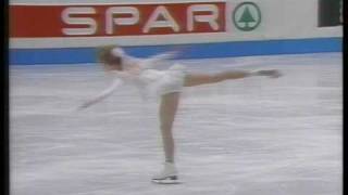 Oksana Baiul UKR  1993 World Figure Skating Championships Ladies Technical Program [upl. by Miche]