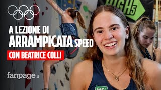 Olimpiadi Parigi 2024 Beatrice Colli stella dellarrampicata speed quotDo speranza alle ragazzequot [upl. by Kloman]