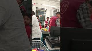 Dmart cashier job demonstration  LIVE [upl. by Aisyram]