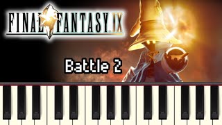 Battle 2  Final Fantasy IX Synthesia [upl. by Silver399]