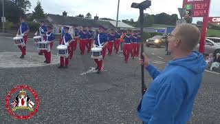 Downshire Guiding Star  Mavemacullen Accordion Band Parade 2024 [upl. by Dustman]