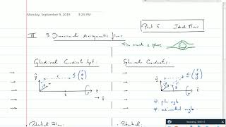 V 3 Axisymmetric Flows [upl. by Ahsatniuq]