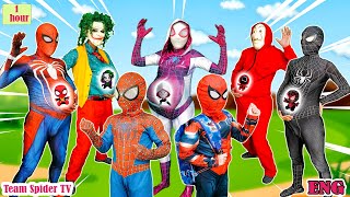 What If Many Spider man in 1 HOUSE When SpiderMan amp JOKER got pregnant Action Real Life [upl. by Yunick]